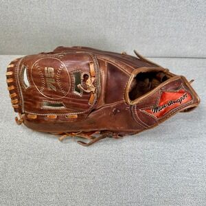 Vintage MacGregor Hank Aaron 715 Home Run Commemorative Baseball Glove Brown